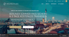 Desktop Screenshot of holmesplace.de